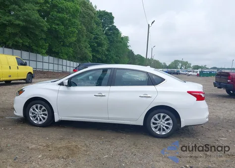 2019 Nissan Sentra Sv из США, поврежденный, VIN 3N1AB7APXKY457946